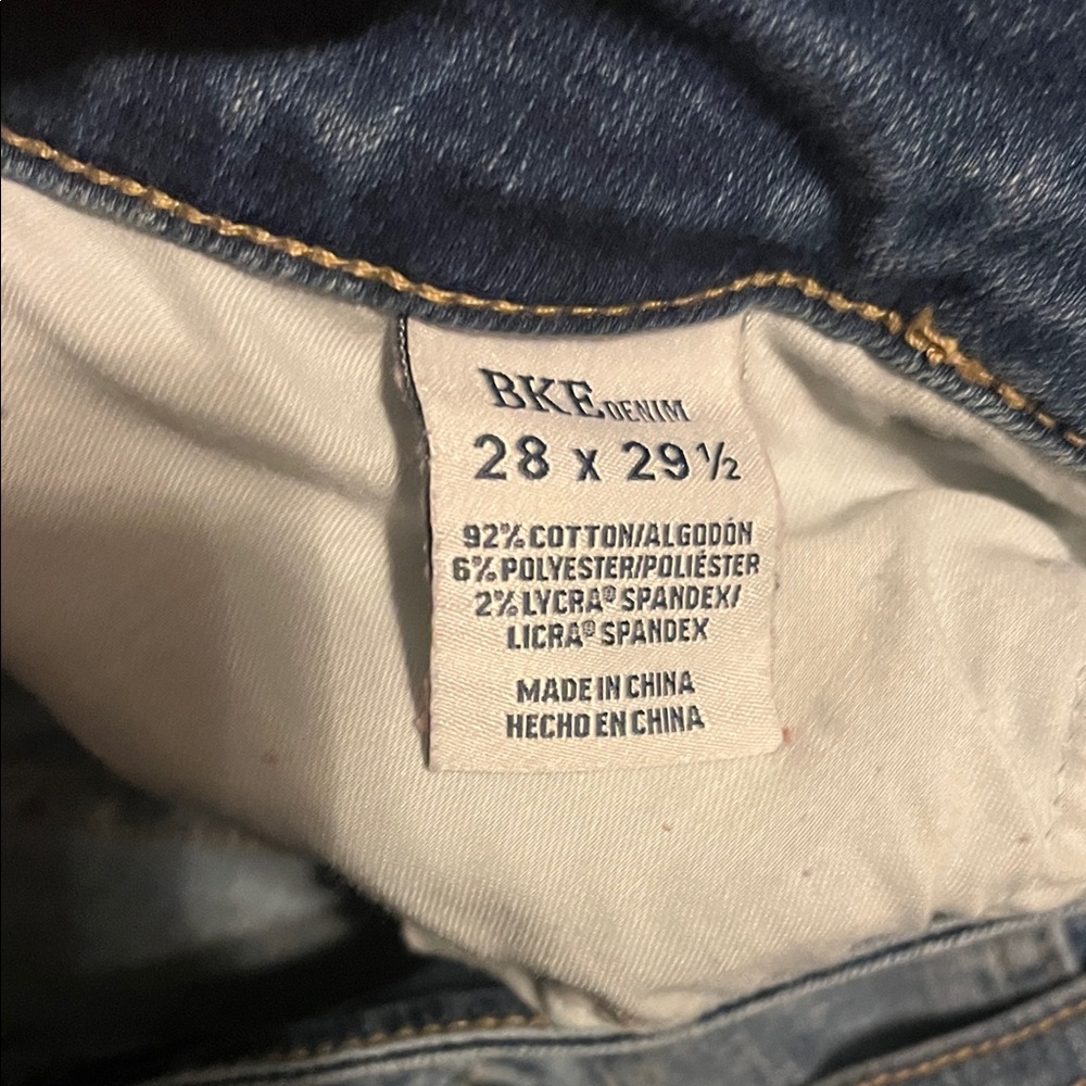 BKE Women's Flare Jeans in Classic Blue - Picture 5 of 6